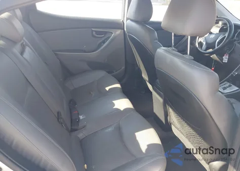 2012 Hyundai Elantra Limited (Ulsan Plant) из США, поврежденный, VIN KMHDH4AE1CU367381